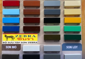 SƠN ZEBRA MẠ KẼM 2 THÀNH PHẦN.