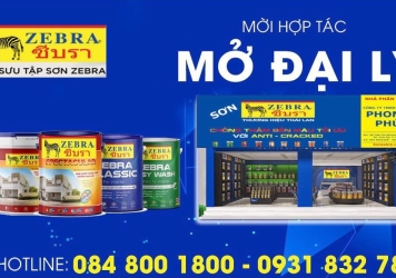 MỜI HỢP TÁC PHÂN PHỐI KINH DOANH SƠN ZEBRA.